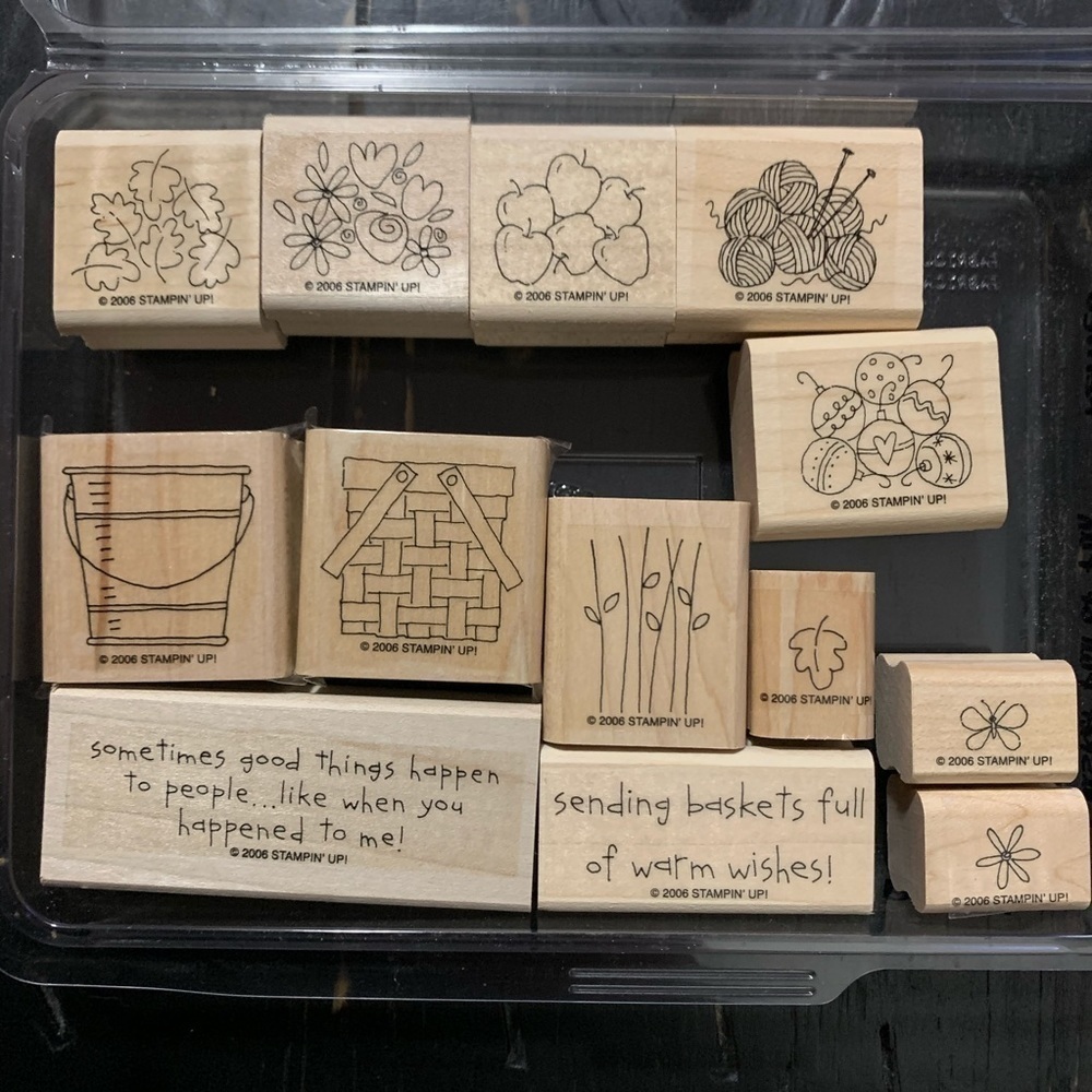 STAMPIN Up! Basket Full of Fun - Set of 13